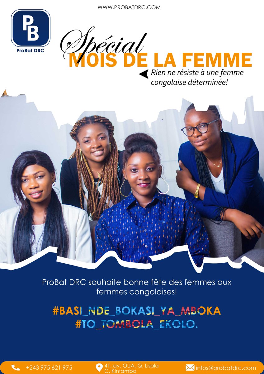 ProbatDrc's tweet photo. #Womens_Rights
#Bokasi_ya_mboka https://t.co/C3m5riInMW