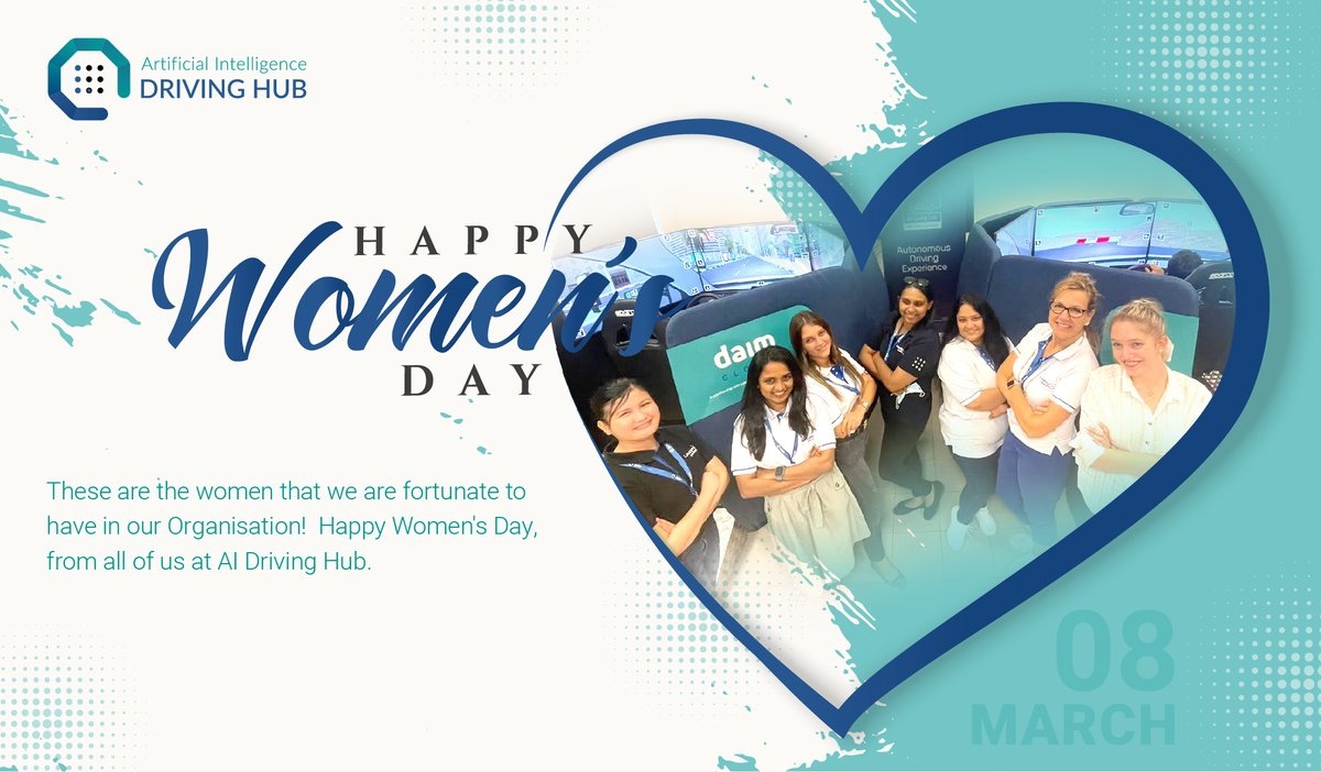 aidrivinghub's tweet photo. Happy Women's Day! Location Solutions #womensday #women #internationalwomensday #womenempowerment #womensupportingwomen #womenpower #womeninbusiness #girlpower @MonitorAndTrack https://t.co/DygiWFqBSh