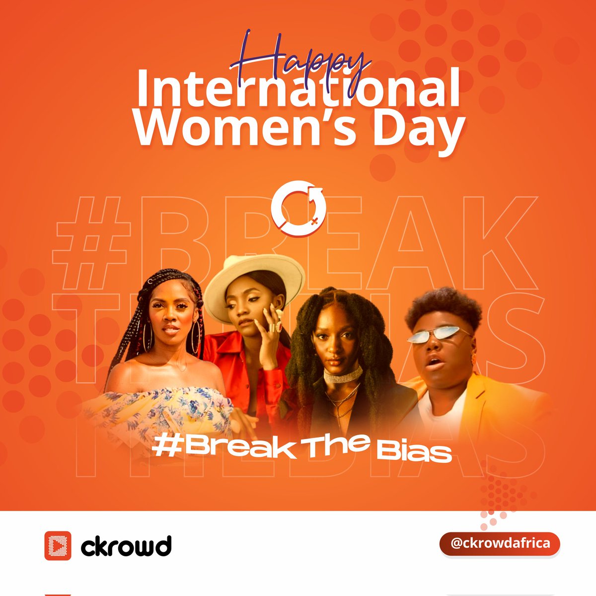 CkrowdAfrica's tweet photo. For love, for warmth, for resilience, for outstanding achievements, for strength, for power, for command, for beauty, for charm, for being...

...for demanding more, for being more, we celebrate every woman today and beyond!
#HappyInternationalWomensDay

From all of us at #Ckrowd https://t.co/nAT9zxG7aY