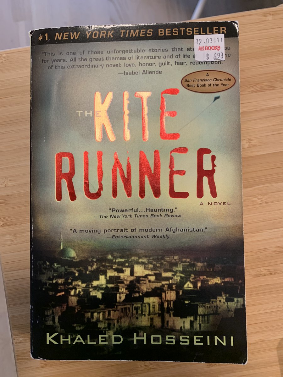 Melchor_Eric's tweet image. Just as good if not better than when I first read it 15 years ago.

""A man who has no conscience, no goodness, does not suffer".

#Kiterunner