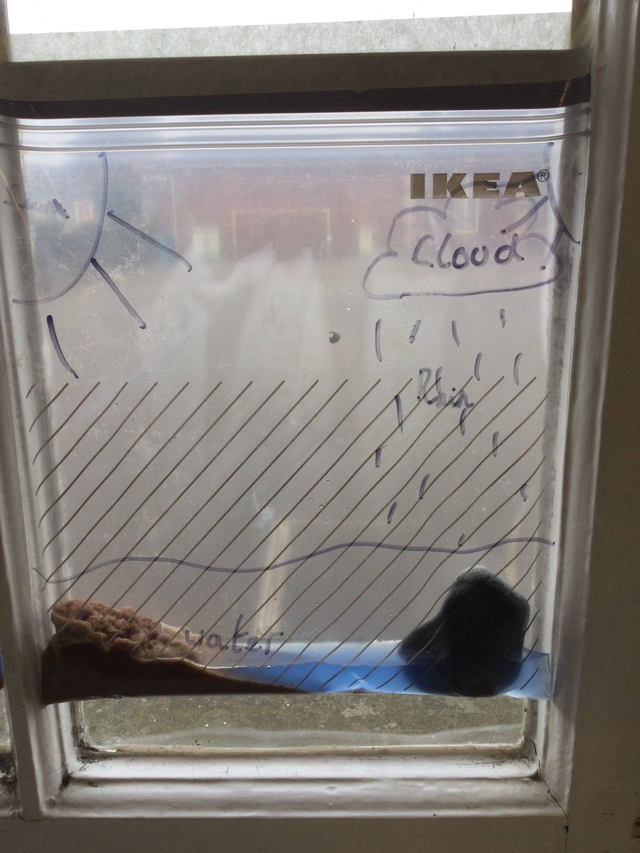 We have really enjoyed making models of the water cycle this morning whilst exploring our topic What A Disaster! <a href="/cwprimary/">CW Primary School</a>
