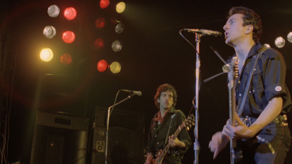 Joe and Mick from The Clash in the film Rude Boy...I fought the law and the law won!  Coming soon to Backbeat Docs loom.ly/nJ-X6ZQ

#comingsoon #film #law #rudeboy #TheClash #backbeatdocs 
#joestrummer #mickjones