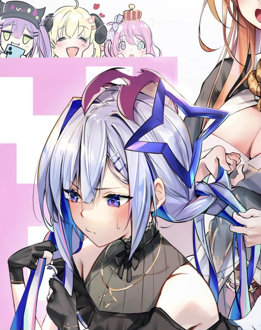 タグに反映されないので、トリミング。。全体見たい人はメディア欄からお願いします…
#かなたーと
#みかじ絵 
