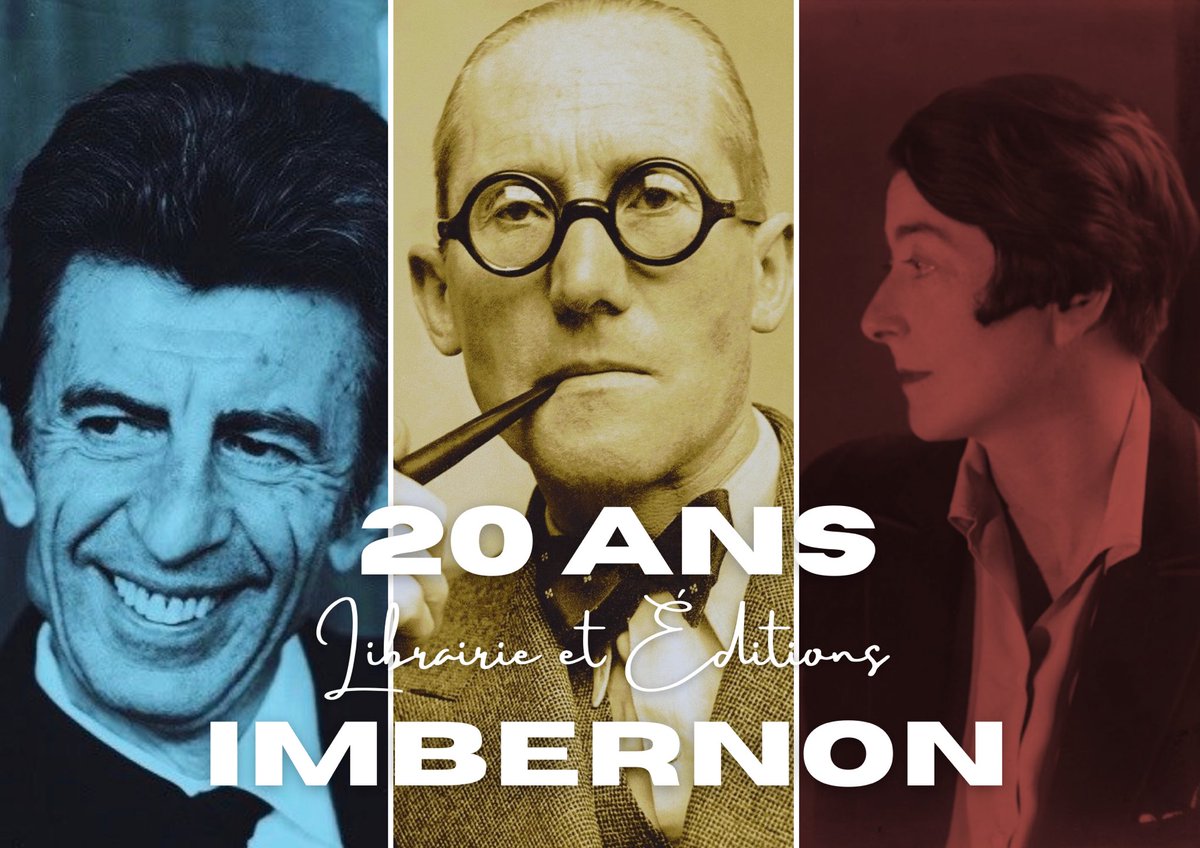 ✨ SYMBOLIQUE

Les #éditionsImbernon célèbrent leur vingtième année d’existence en cette année 2022 !

C’est en 2001 que l’histoire de la maison a commencé. Nous nous sommes alors engagés naïvement dans l'édition d'ouvrages sur l’#architecture, l’#art, la #ville et l’#urbanisme -