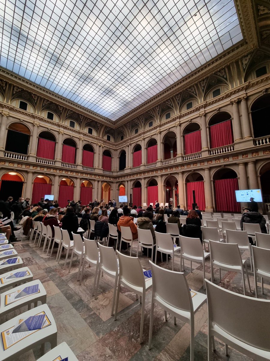 FORTHEMAlliance's tweet photo. Last week our students represented the @FORTHEMAlliance at the Inaugural session of the @EUC_Assembly in Strasbourg. 🇪🇺They were with 275 other participants.
Students worked together on policy proposals in ten panels on major #EUissues.
#FORTHEMAlliance https://t.co/nKyrGUlZyo