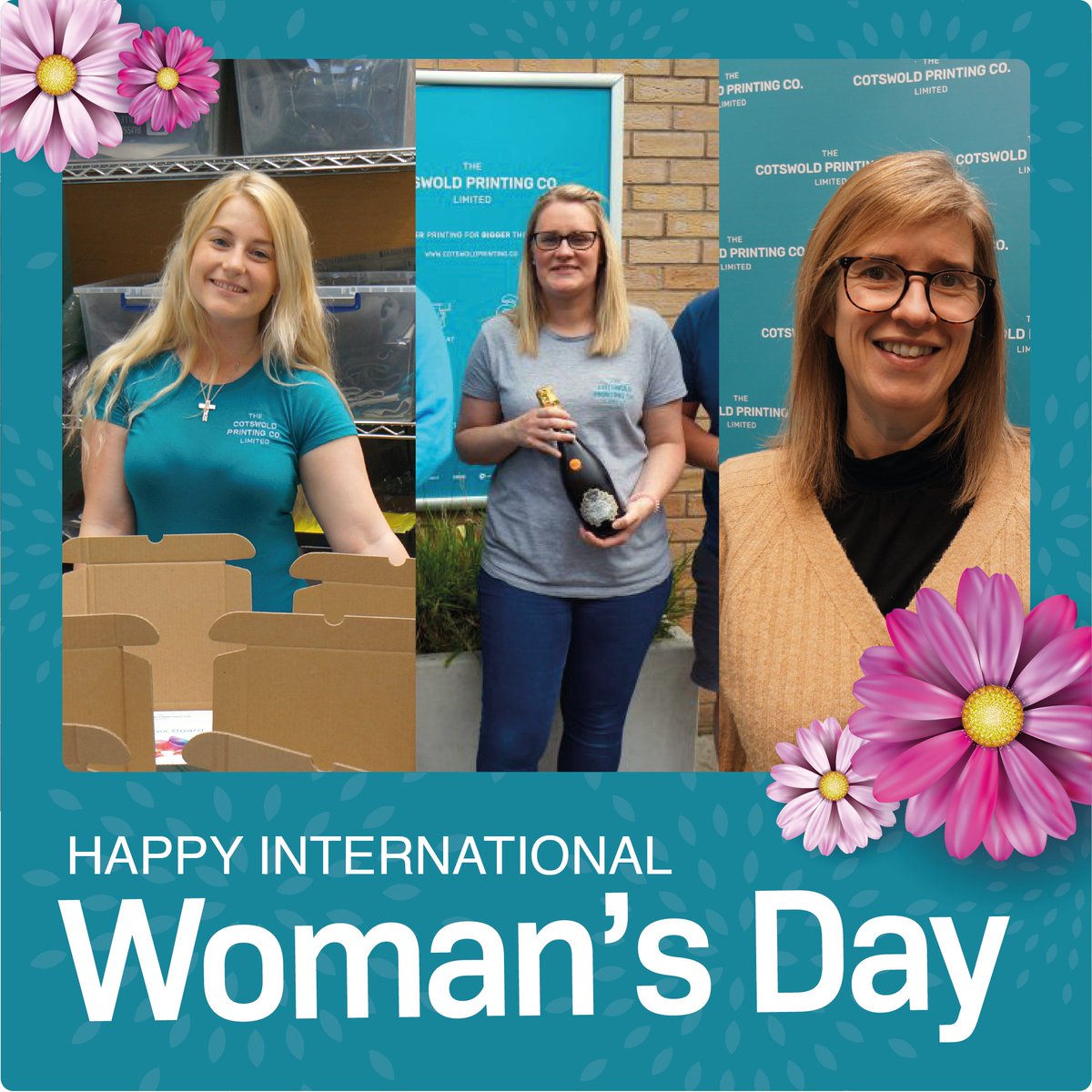 Cotswold_Print's tweet photo. Our team may be small but we sure are mighty! Today we celebrate the successes of women around the Globe on #InternationalWomensDay #IWD2022 and are extremely proud of ladies past and present behind Cotswold Printing. 💁‍♀️👸

#internationalwomensday2022 #womensday #celebratingwomen https://t.co/48hMWXi5OJ