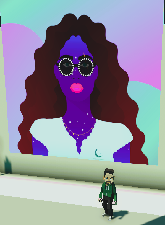 Bi01us_6's tweet photo. @TheSandboxGame @worldofwomennft I just participated in the daily #SandboxAlphaS2Contest for a chance to earn up to 1,000 $SAND! Day 3 - Selfie with WorldofWomen. Check out my screenshot below! 👇 #SandboxAlphaS2 https://t.co/3pkRg8Gqzm