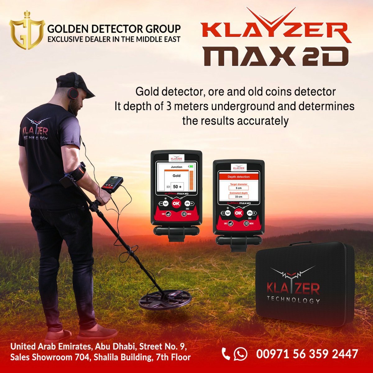 Klayzer Max 2D settings |Best German Gold Detectors - great Detph gold detector
00971-563-592-447
#detectorpower #dig #metaldetector #likeforlikes #followforfollowback #miami #boston #usa #america #metaldetecting #ژئوهانتر #ژئوهانتر3بعدی #نوكتا #ماكروتركيه #فلزياب #طلاياب #گنجياب