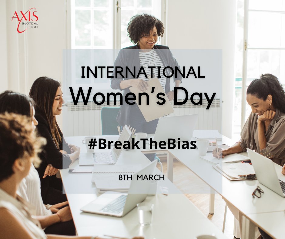 axisedutrust's tweet photo. On March 8 we celebrate #InternationalWomensDay. It’s a day to recognise the achievements of women globally but also to grab attention to gender inequality.

#internationalwomensday2022 #InternationalWomensMonth https://t.co/oQzNxDrwo2