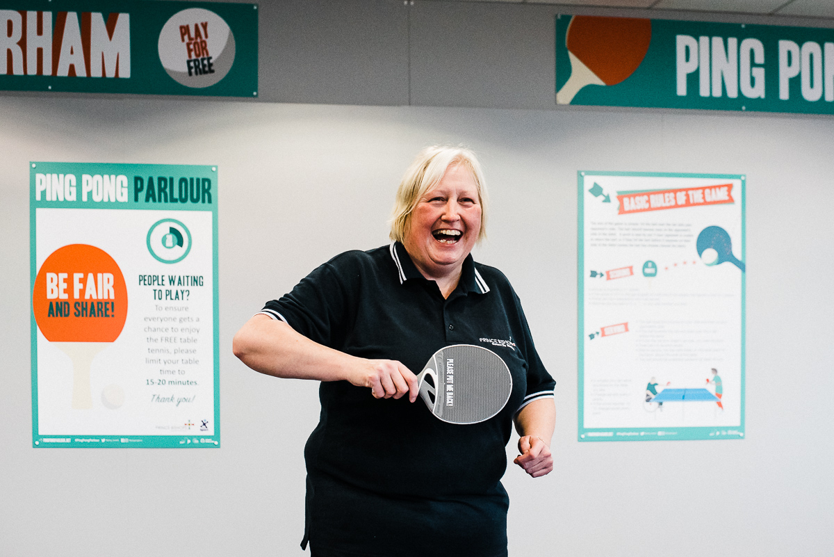 LADIES! Find a place to play ping pong using our find a place to play map! 🤩
Happy #InternationalWomensDay 🖤 #breakthebias #tabletennis #IWD 
loom.ly/z6jUuqU