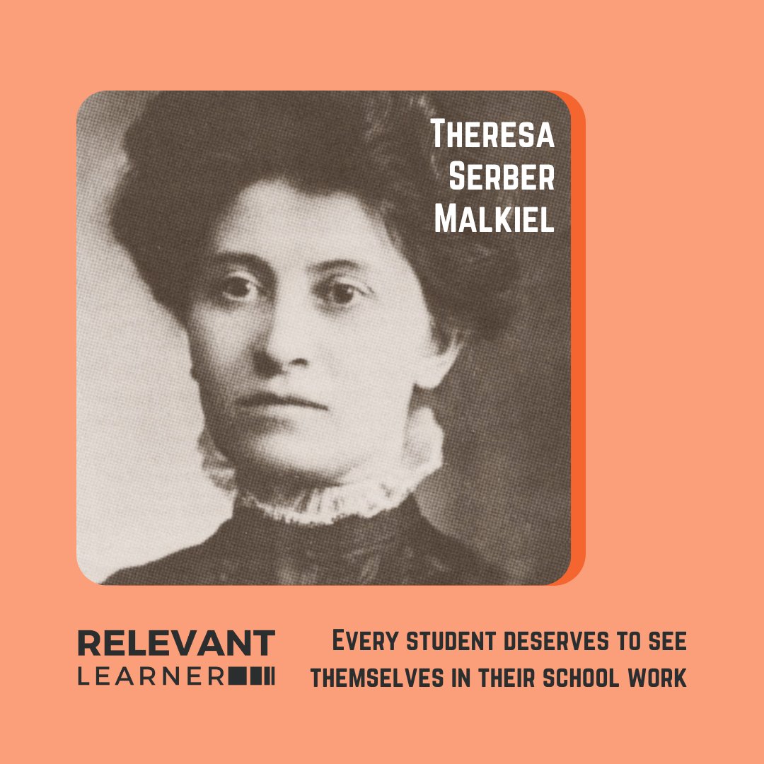 relevantlearner's tweet image. Theresa Serber Malkiel, a Jewish Russian immigrant, leads the first Women’s Day in 1909. #InternationalWomensDay #womenshistorymonth #herstory #relevantlearner #culturallyresponsive #culturallyresponsiveteaching #culturallyrelevant #culturallyrelevantpedagogy #inclusiveeducation