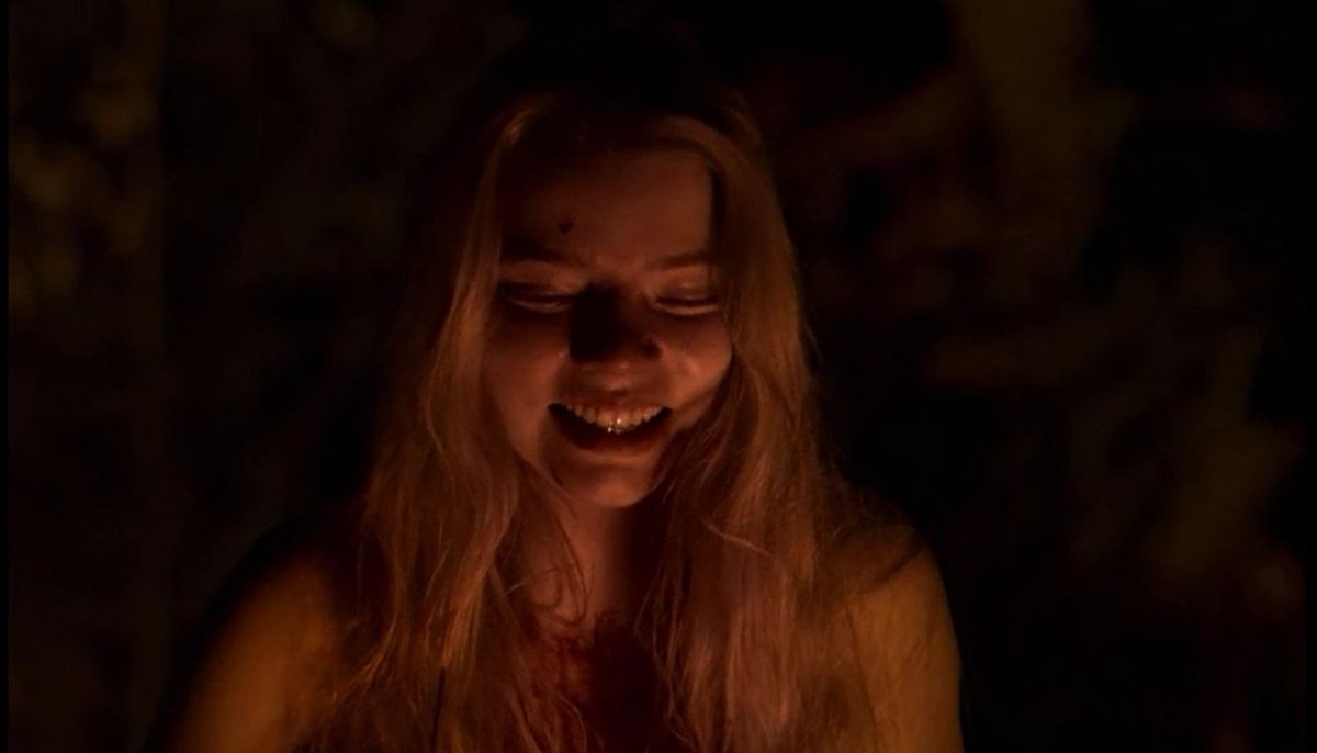 horrorlosers's tweet photo. La sonrisa liberadora en finales de películas de terror.
- Marilyn Burns en THE TEXAS CHAINSAW MASSACRE (1974) 
- Jessica Harper en SUSPIRIA (1977) 
- Anya Taylor-Joy en THE WITCH (2015)
- Florence Pugh MIDSOMMAR (2019)
#InternationalWomensDay  #DiaInternacionalDeLaMujer 
#8M2022 https://t.co/MLbhLSgP1R