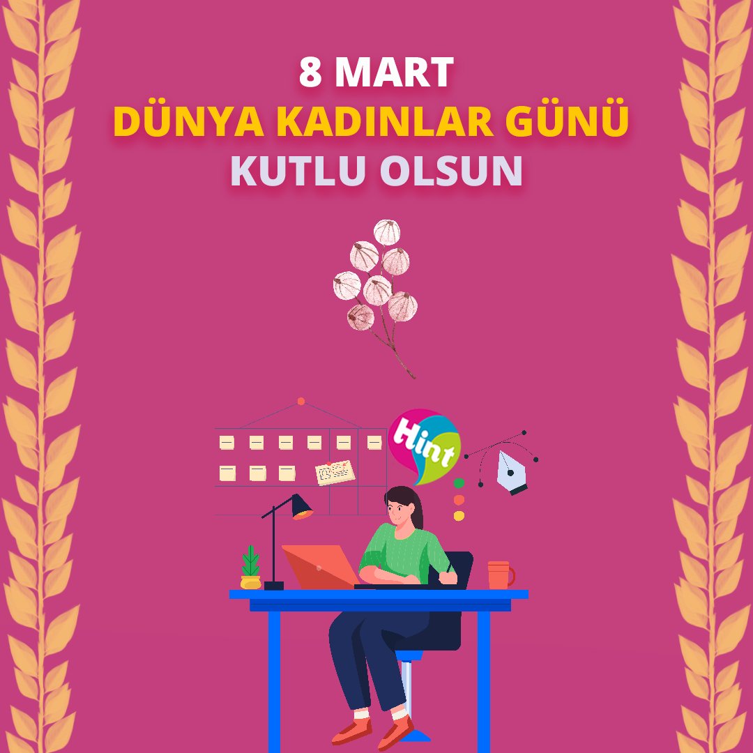 8 Mart Dünya kadınlar günü kutlu olsun!
#8martdunyakadinlargunu #hintagency