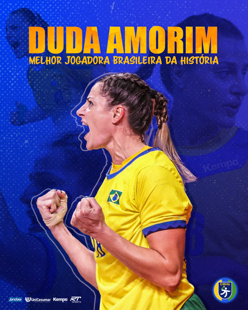 Ela é a maior jogadora da história do handebol brasileiro. Seu nome será lembr... instagram.com/p/Ca16_g0DyPt