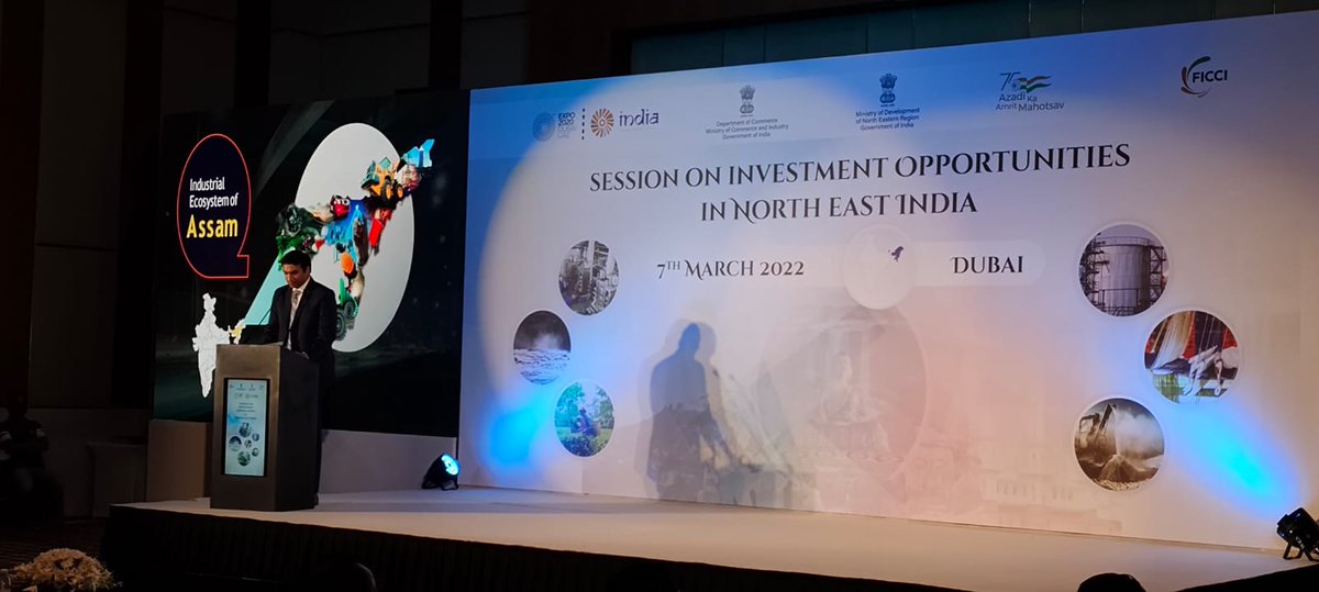 Invest_Assam's tweet image. MD @aidc_ltd presents the scope of investment by showcasing industrial ecosystem and industry-friendly policies of #Assam at @expo2020dubai

@IndiaExpo2020
#InvestAssam #DubaiExpo2020 @investindia @ficci_india