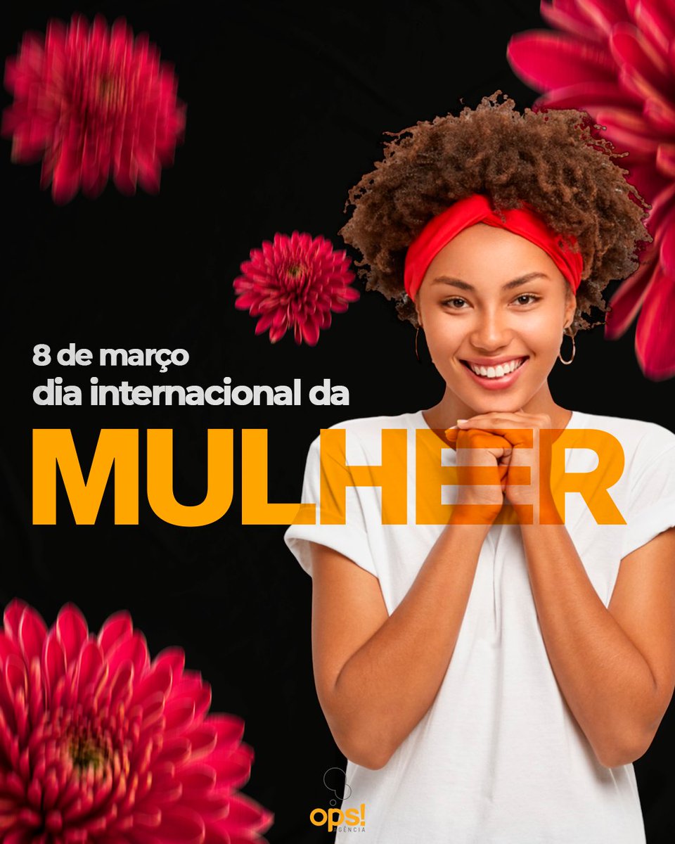 opsagencia's tweet photo. Toda a nossa admiração para vocês que, sem perder o encanto, são a maior força do mundo. Feliz dia da Mulher! 🤍 https://t.co/BQY6pD2b4q