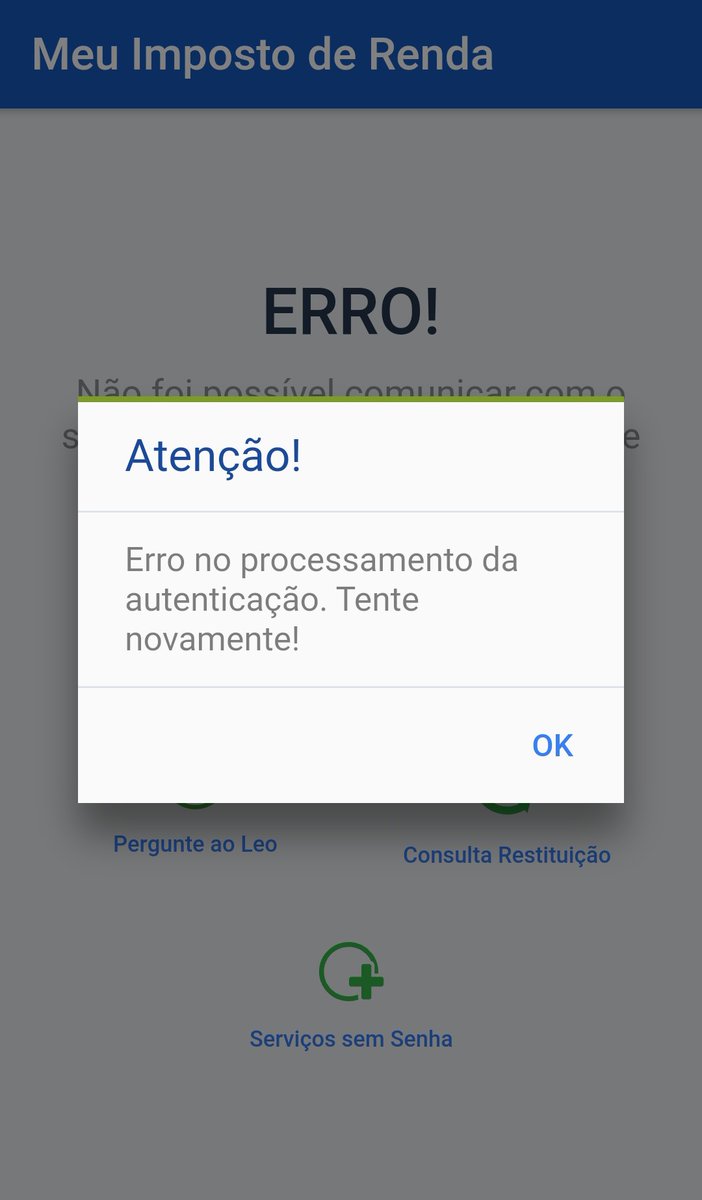 FABIOrdros's tweet photo. @ReceitaFederal Alguém já conseguiu passar disso aqui? https://t.co/WRuJpeLTwO