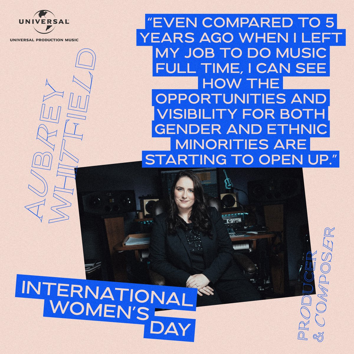 Happy #InternationalWomensDay! Check out our chats with clients, composers and staff about what #IWD means to them and listen to a stellar collection of female-led music! 

bit.ly/3HTrzDW
