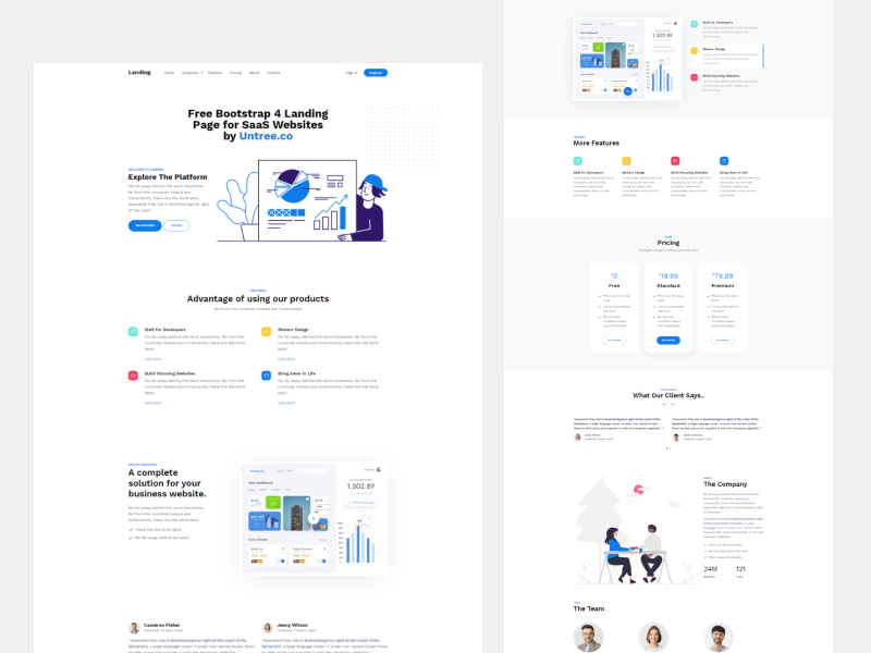 Untree_co's tweet image. 👋 New Template!
Landing Free Bootstrap 4 template for Landing Pages

Free Download 👉 bit.ly/3MwsGx2
Demo 👉 bit.ly/3729xmi

Day52 of #100DaysOfCode #HTML #CSS #jquery #js #javascript #Website #Webdesign #HTML5 #CSS3 Created by @Untree_co