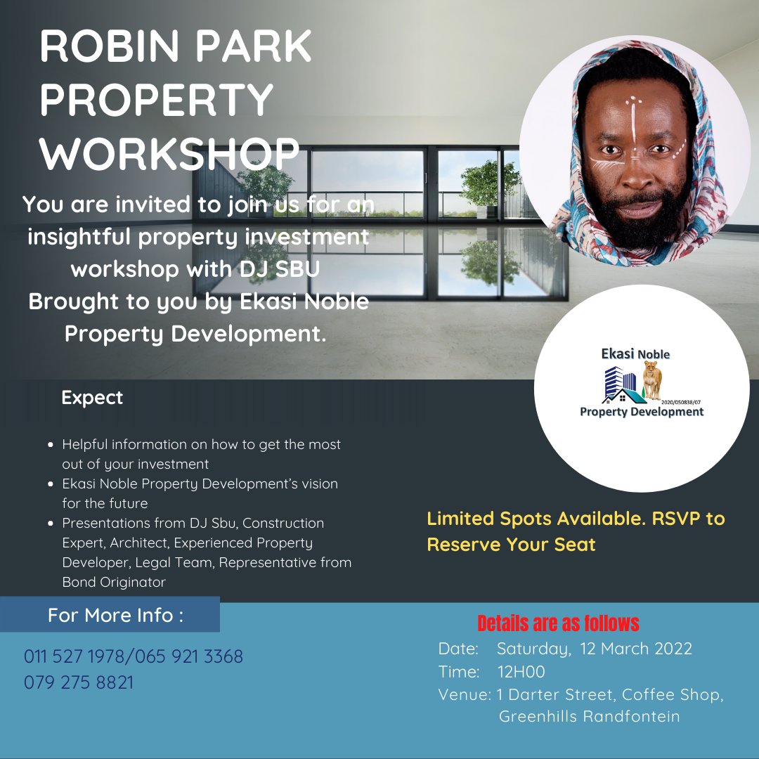 Ekasi Noble Property Development (@ekasi_noble) / Twitter