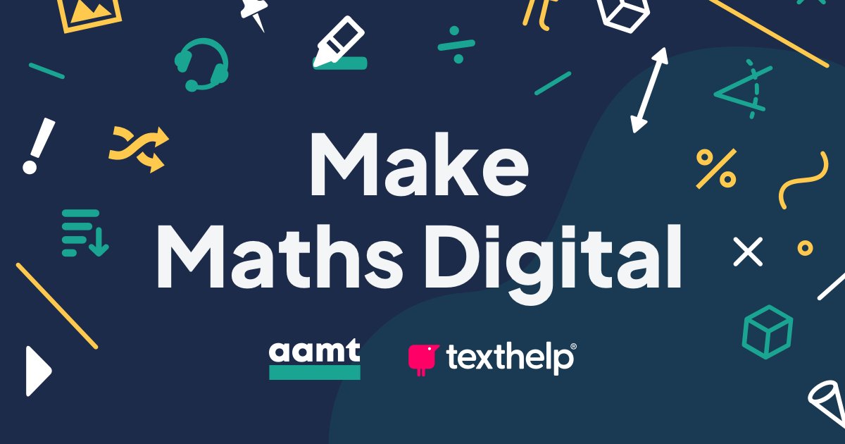 aamtinc's tweet photo. Our friends at @texthelp offer their #literacy and #STEM tools FREE for teachers. Find out how you can get started making #maths digital and accessible for every student: https://t.co/JJqSdZXoC6 https://t.co/Sx73Or9d02