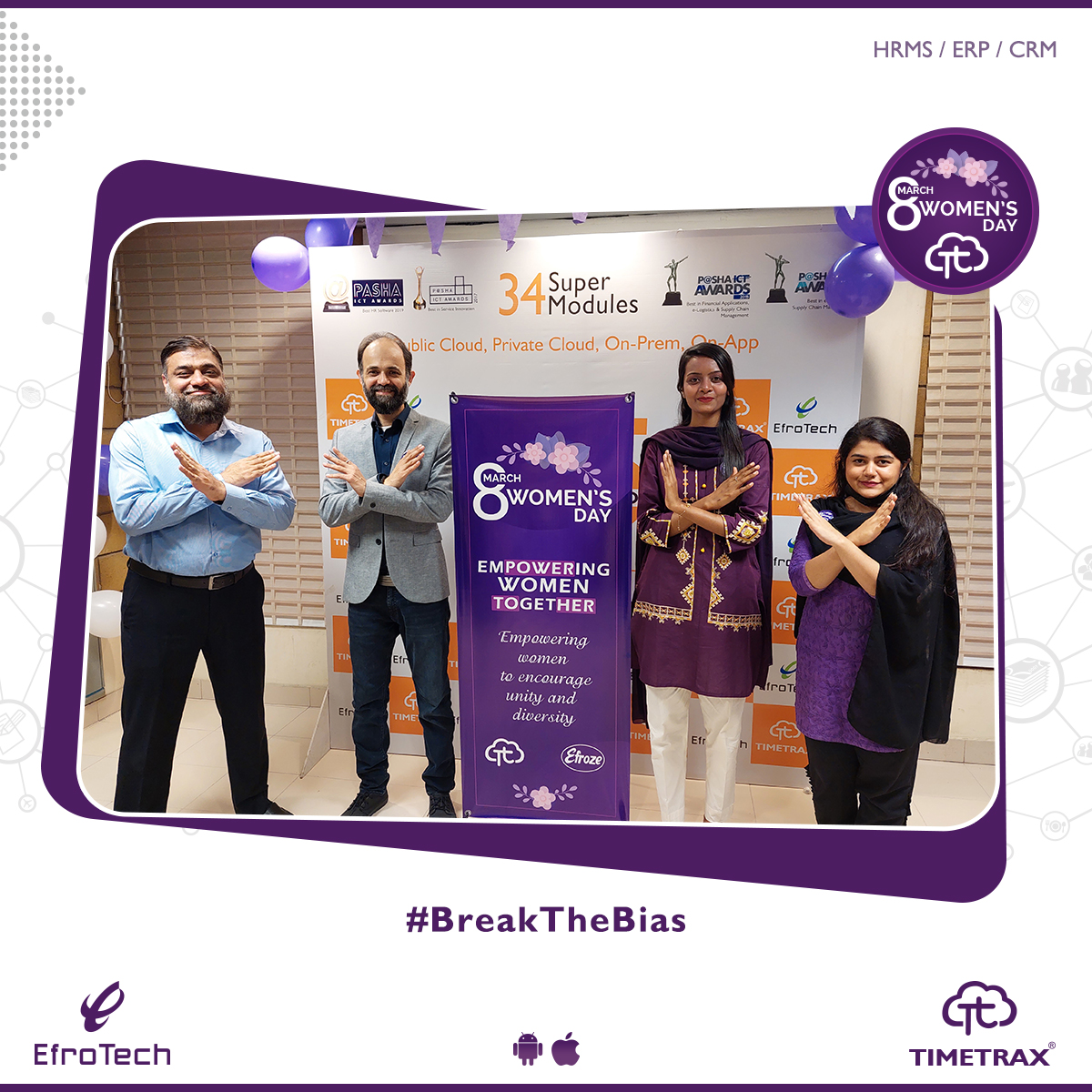 EfroTech's tweet image. Tag all the amazing women you know, who helped #BreakTheBais OR comment below your struggle stories to inspire others.
Happy Women&apos;s Day!

#iwd2022 #internationalwomensday #internationalwomensday2022 #8march #HerRightToRise  #womenday2022 #womenday   #breakingthebias