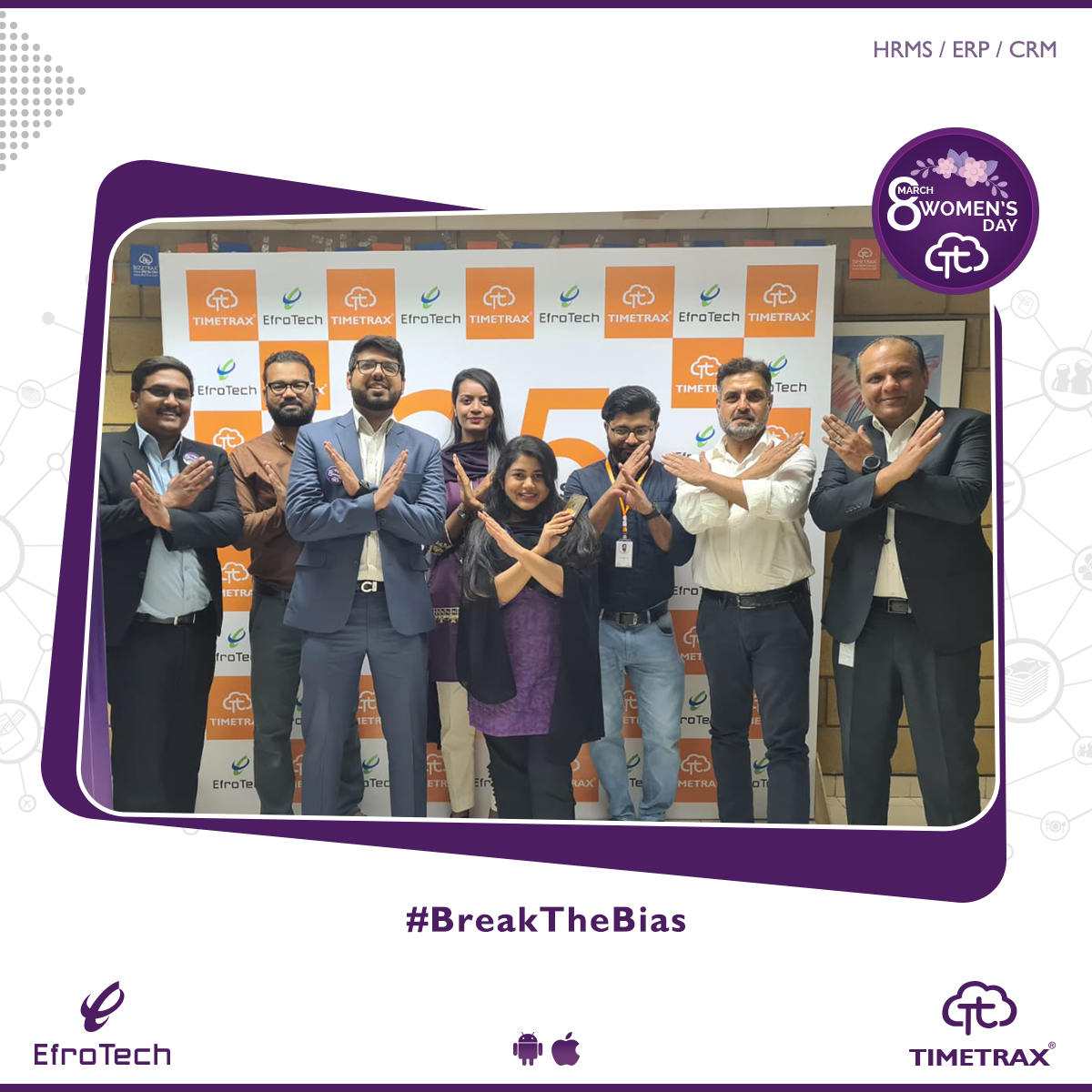 EfroTech's tweet image. Tag all the amazing women you know, who helped #BreakTheBais OR comment below your struggle stories to inspire others.
Happy Women&apos;s Day!

#iwd2022 #internationalwomensday #internationalwomensday2022 #8march #HerRightToRise  #womenday2022 #womenday   #breakingthebias