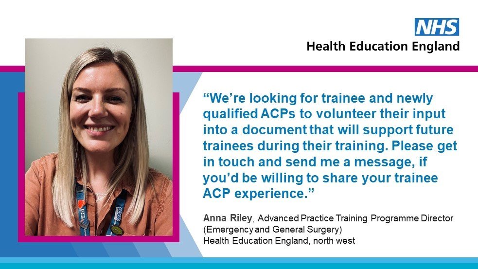 North West Surgical ACP Forum tweet media