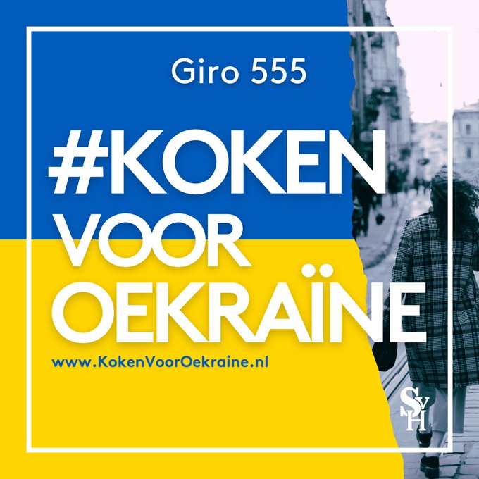 rebadegraaf's tweet photo. 💙💛 SVH roept alle horecascholen op om de komende weken mee te doen aan de steunactie Koken voor #Oekraïne. 🙏 Kook je mee?

Meer info &amp; aanmelden ⤵️ 
https://t.co/FXeAhA0Ptj…
@Giro555 #KokenVoorOekraïne #HorecaInActie https://t.co/fKUYlZpxfZ