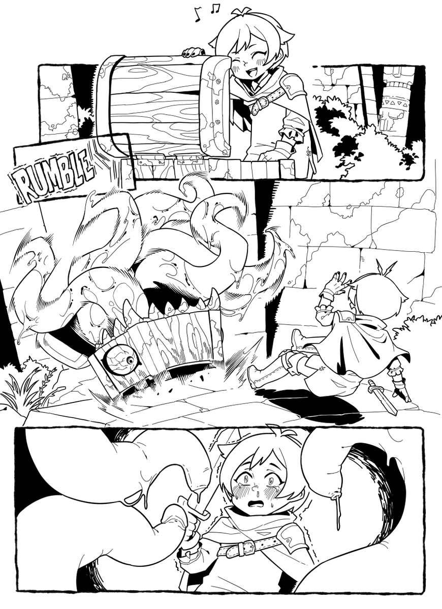 adventure log no.1 : mimic

#ショタ 