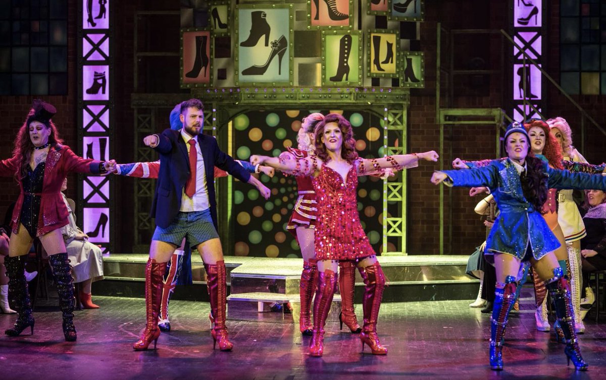 Matt_Parkerr's tweet photo. And all of a sudden we open tomorrow!

Just having an absolute blast playing Charlie Price, please grab a ticket from @OctagonYeovil and support this fabulous show, it’s really not one to miss! #KinkyBoots 👠 https://t.co/MCUhpGT3Fw