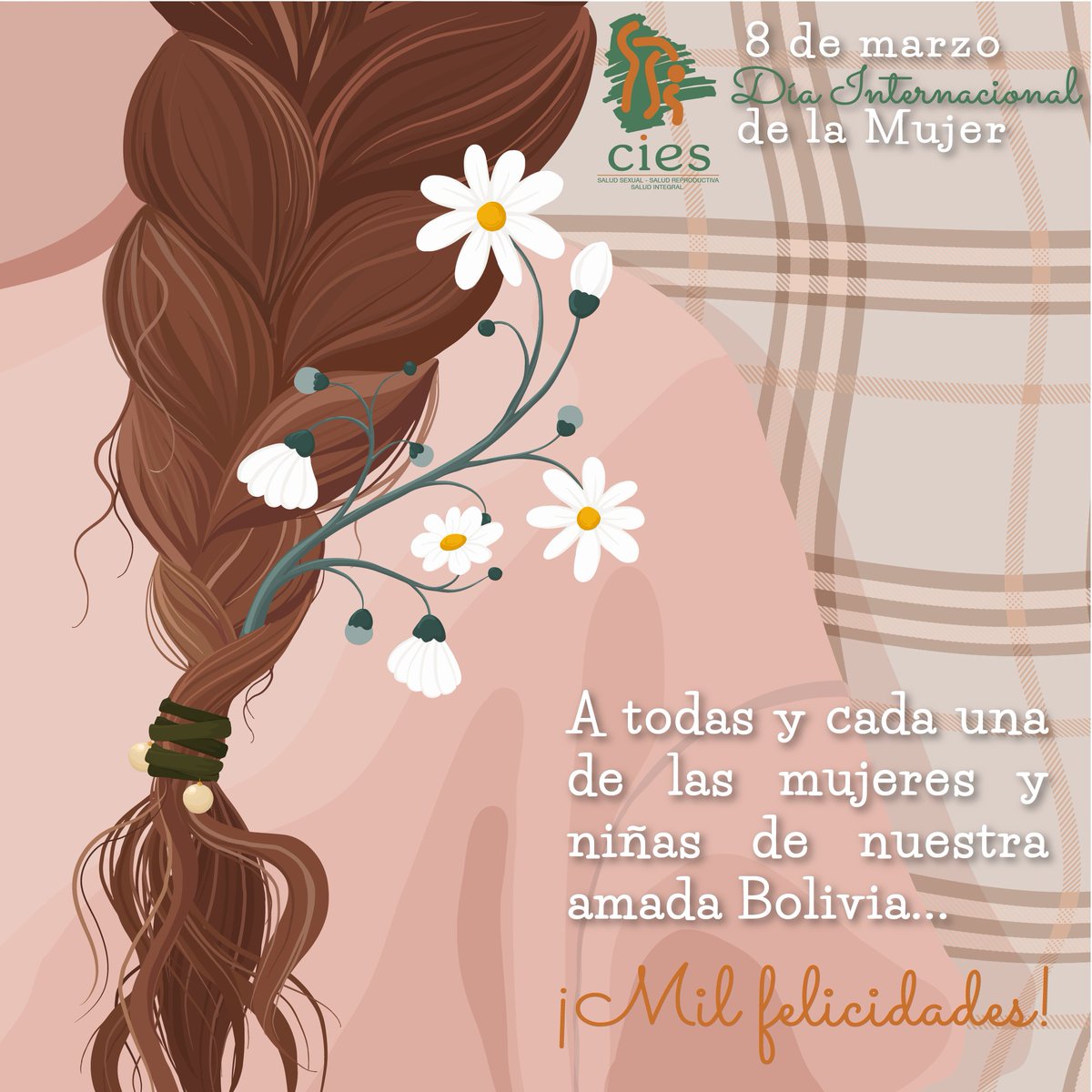 Mil felicidades!!! A todas y cada una de las mujeres y niñas de nuestra amada Bolivia!! #8DeMarzo #DíaInternacionalDeLaMujer
