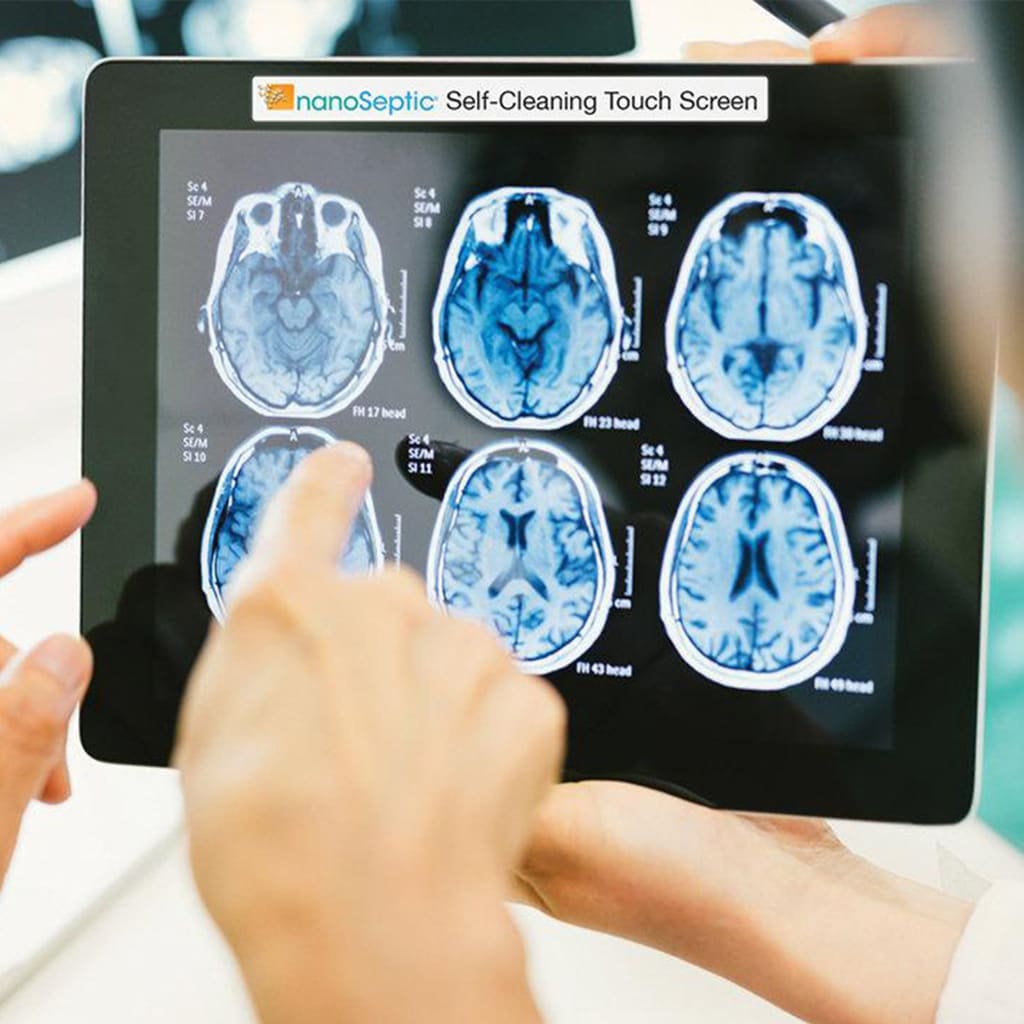 SelfCleanUK's tweet image. Do you use a touchscreen in your office, shop or restaurant?
Do you have shared access to a tablet?
Our self-cleaning films for the screens are a fantastic way to prevent further spread of germs.
bit.ly/3vnNYGY
 #SelfClean #nanoseptic #SelfCleaningSurface #toxinfree