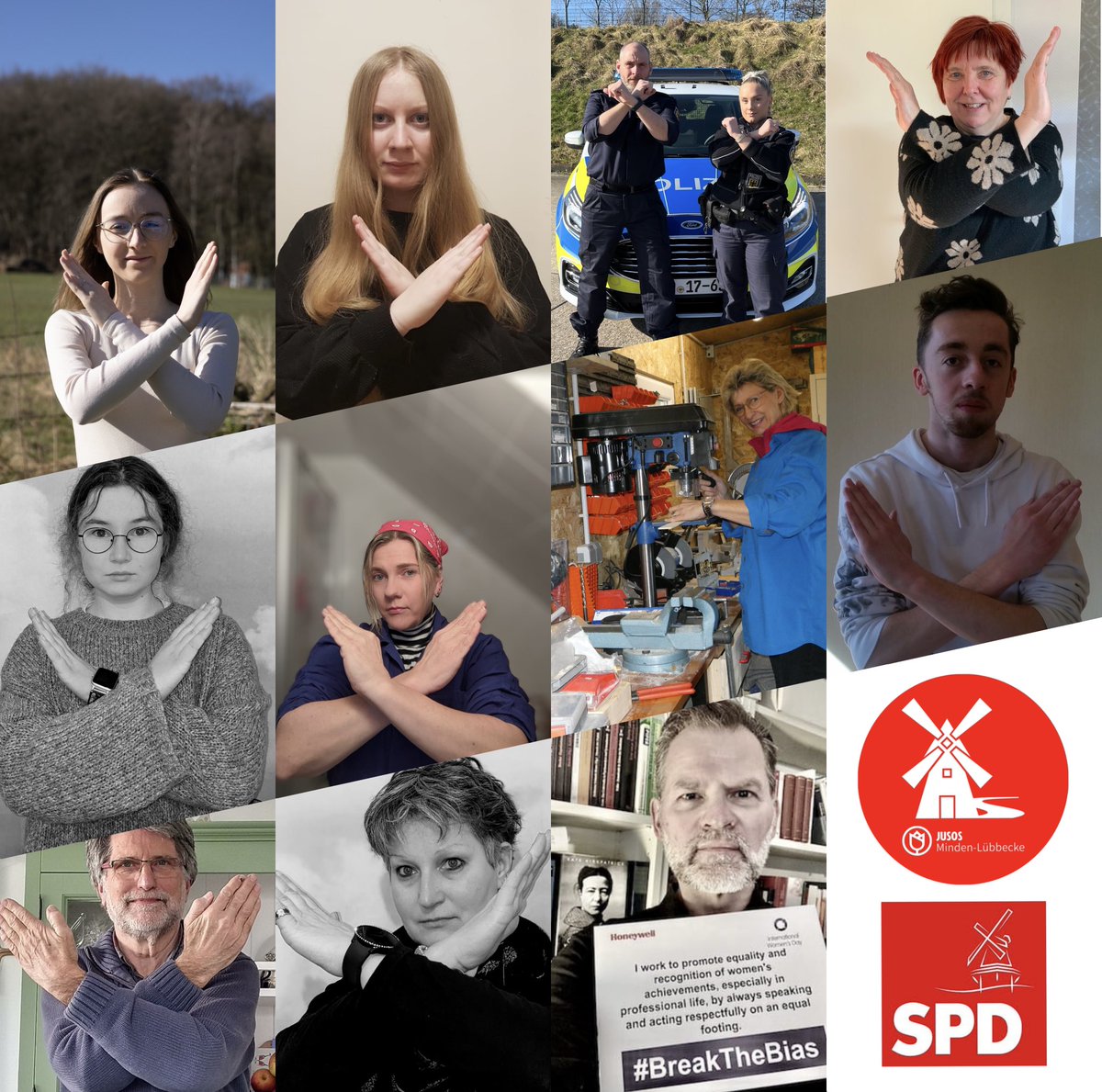 spdmilk's tweet photo. Stell dir eine Welt vor - frei von Vorurteilen, Stereotypen und Diskriminierung. Eine Welt, die vielfältig und gleichberechtigt ist, und in der Unterschiede nicht nur toleriert, sondern gewürdigt und gefeiert werden. #BreakTheBias https://t.co/gj5Jw3QhOD
