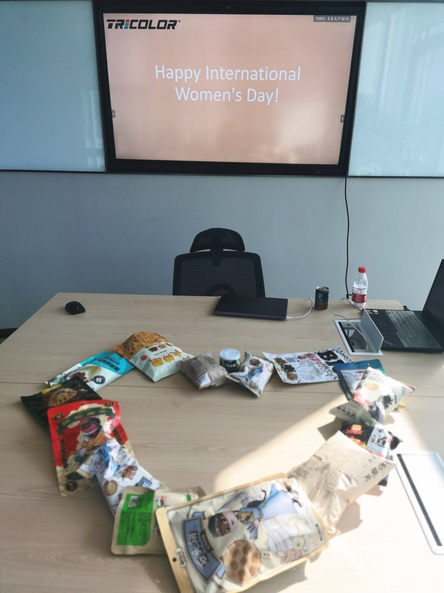 TricolorTech's tweet photo. Happy International Women's Day to all Tricolor's female staff. Your effort is highly appreciated. Best wishes to all of you! #tricolor #Womensday #proav #troclortechnology https://t.co/AAcTcDBSUR