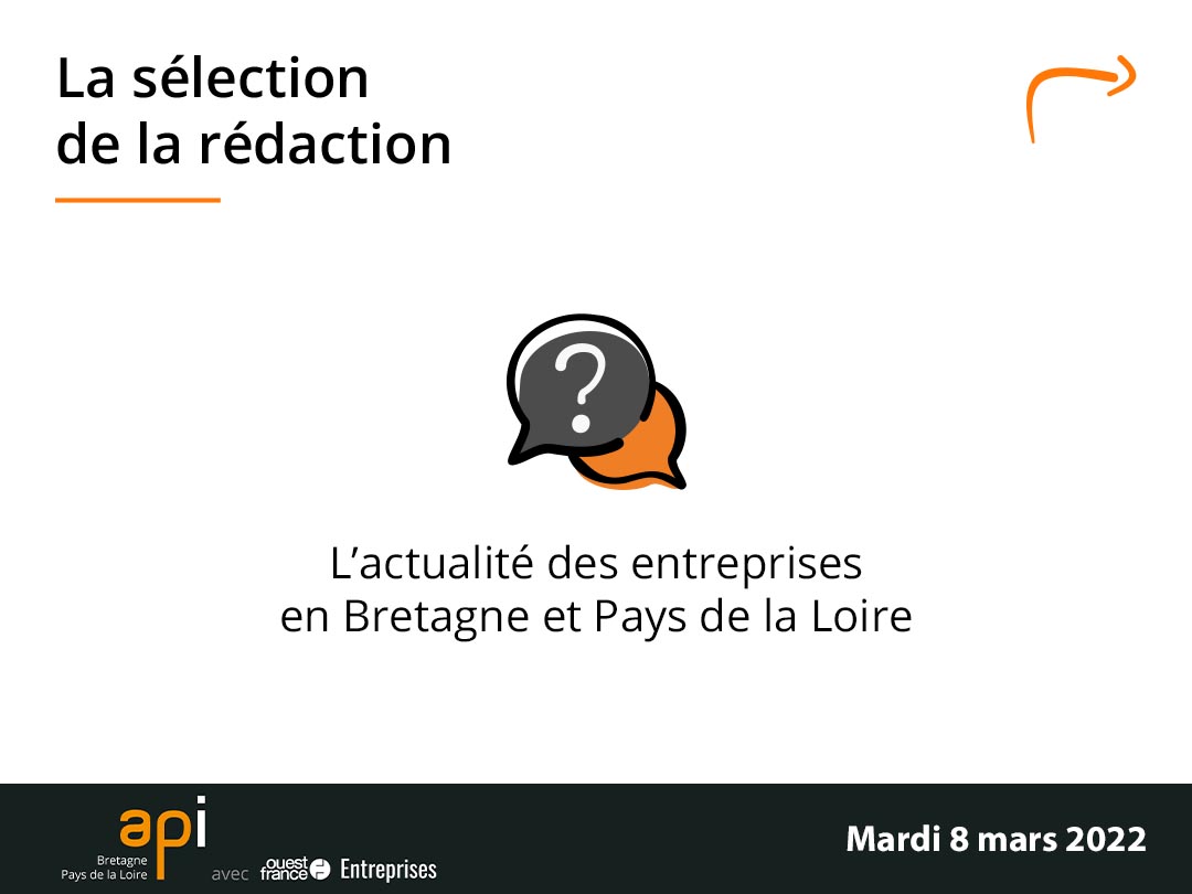 [#FilAPI] La sélection de la rédaction mardi 8/03/2022 entre #Bretagne et #PaysdelaLoire. Thread à suivre ⤵️
➡️ Toute l'info du jour agence-api.ouest-france.fr
➡️ Abonnement d'essai agence-api.ouest-france.fr/offre-abonneme…