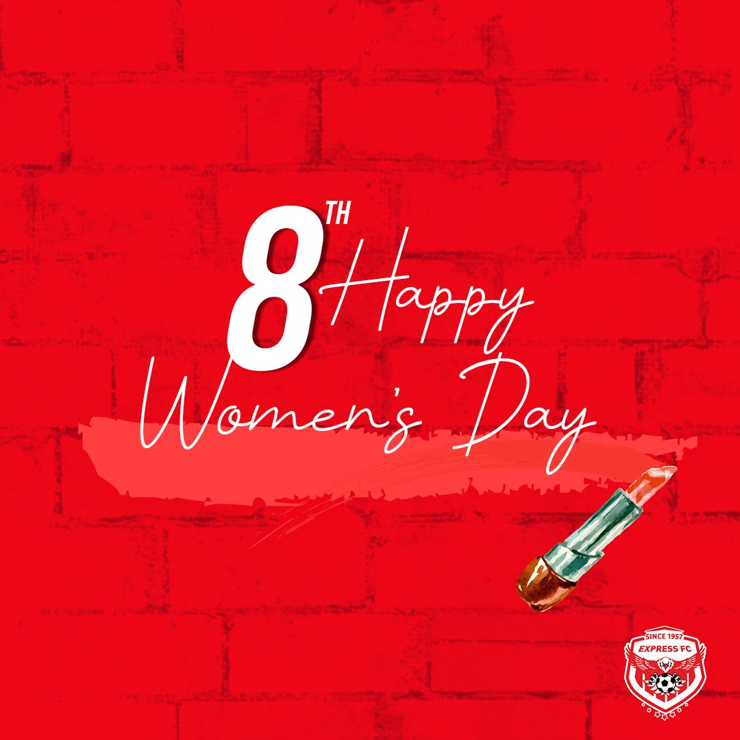 ExpressFCUganda's tweet photo. We #Work, #Live &amp; #Support with them. To every woman out there! We are celebrating you today! 

#ExpressNation, #HappyWomensDay
 
#MukwanoGwabangi🔴🦅 https://t.co/hcIH7MUGil