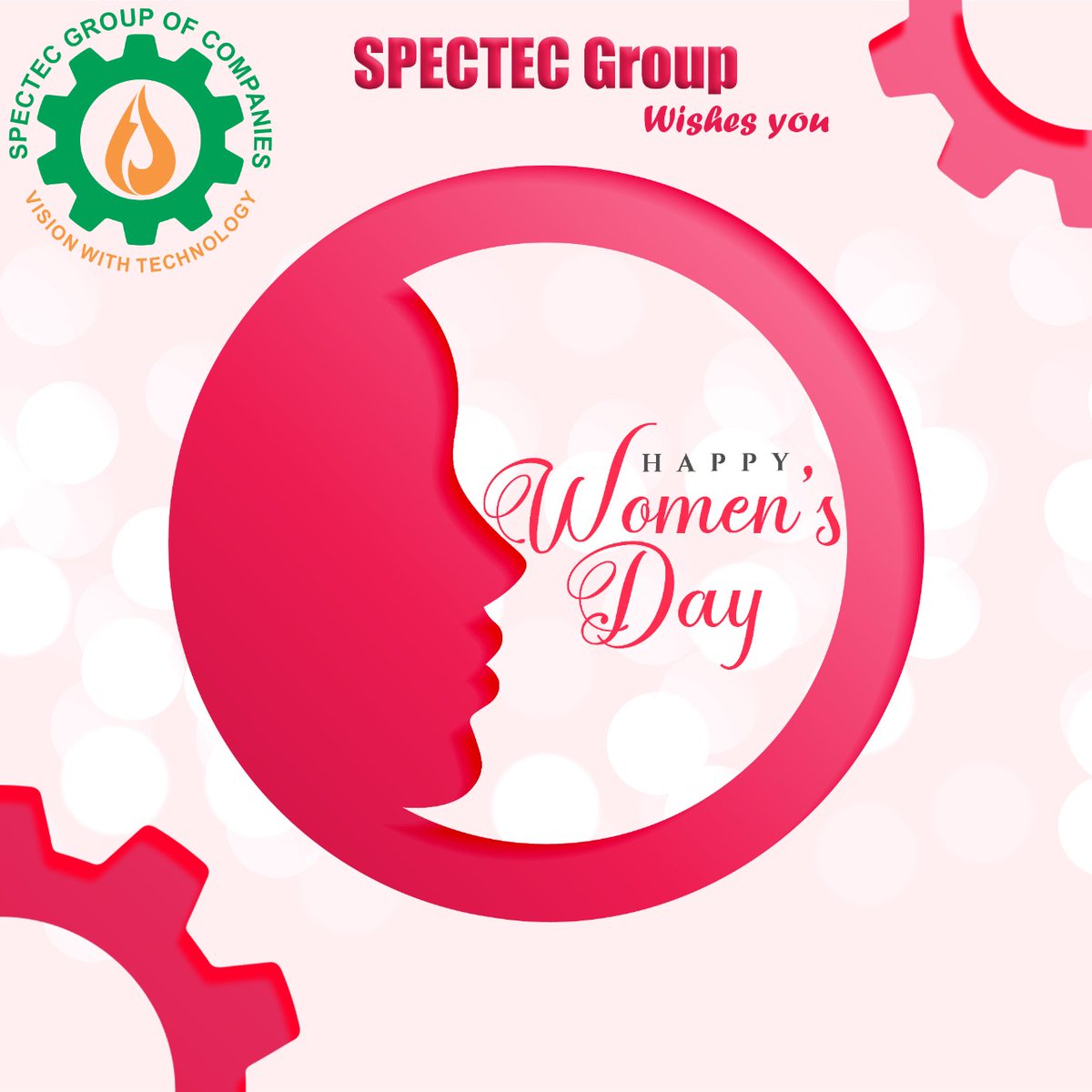 Spectec_India's tweet photo. To all the incredible women in the world, shine on, not just today but every single day. Happy Women's Day.

SPECTEC TECHNO PROJECTS Pvt. Ltd. wishes you a Happy Women's Day to all the Wonderful Women in the world!!#womensday #womensday2022 #projects #business #spectec #edibleoil https://t.co/vc6wnSTurc
