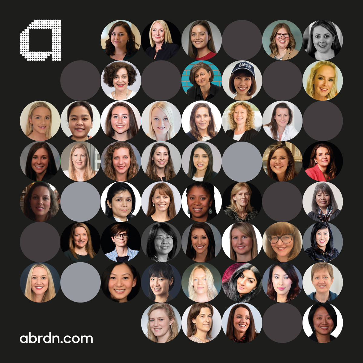 Aberdeen_plc's tweet photo. Today is International Women’s Day. It’s 47 years since the United Nations officially started recognising the day, and we’re pleased to share this picture of 47 of our brilliant female colleagues to celebrate. #IWD2022 https://t.co/pbdxi3Qrfr