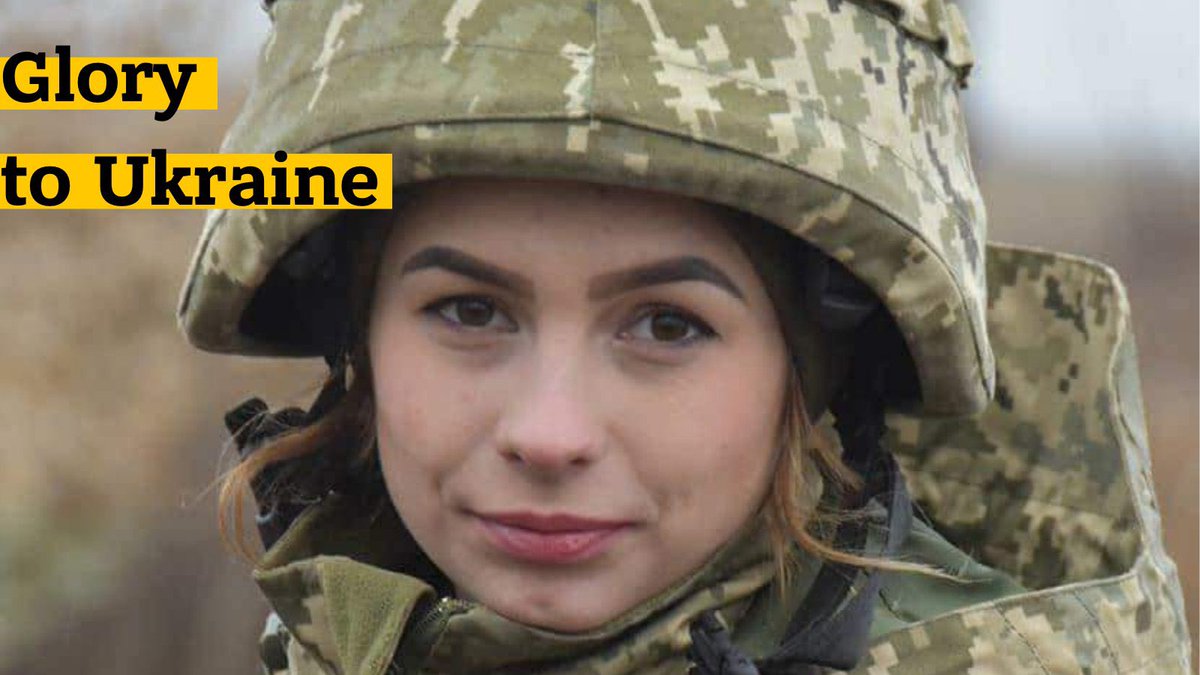 UKRinUNOG's tweet photo. More than 15% of the regular Ukrainian army are women.

Number of those who defend Ukraine now in a different way is impossible to count.

Thank you! 💙💛 https://t.co/l673nDbq2N