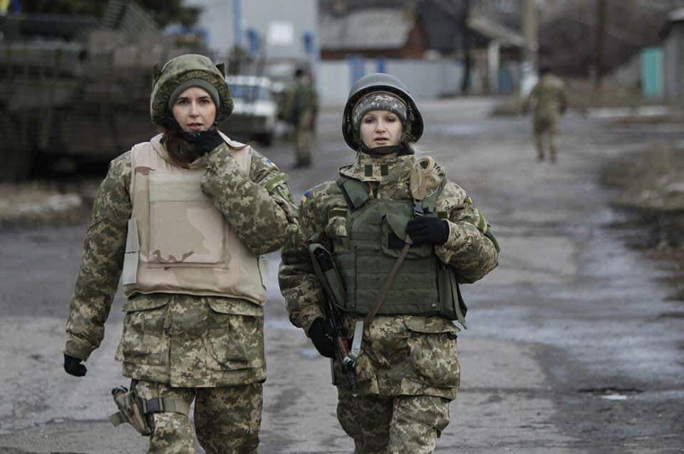 UKRinUNOG's tweet photo. More than 15% of the regular Ukrainian army are women.

Number of those who defend Ukraine now in a different way is impossible to count.

Thank you! 💙💛 https://t.co/l673nDbq2N