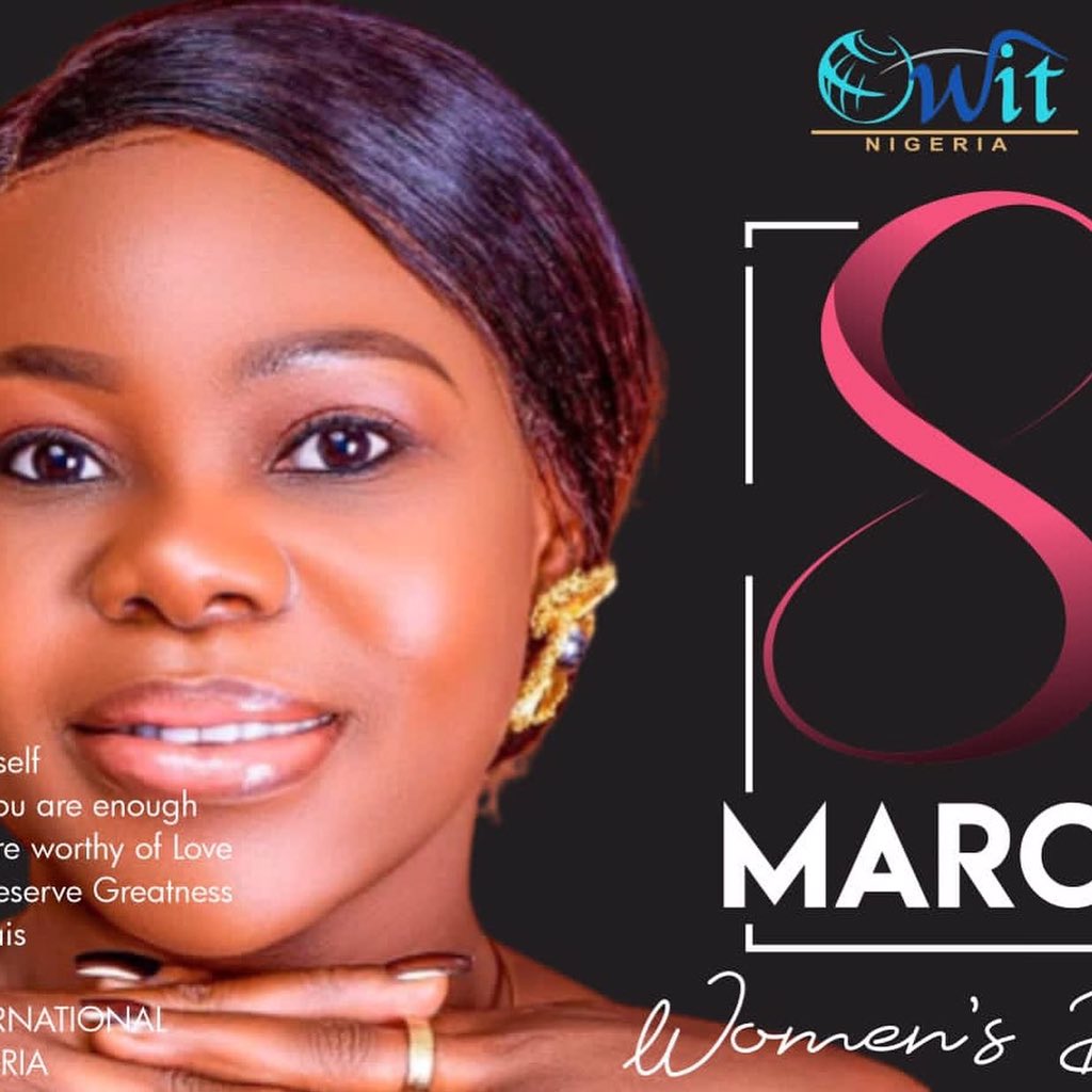 OwitNig's tweet photo. Break the Bias
Be productive
Don't just work 
share from people's Experiences
Preserve Your energy and coordinate it intelligently
#HAPPY  IWD
#OWIT INTERNATIONAL
#OWIT NIGERIA https://t.co/NBTjeyzXmk