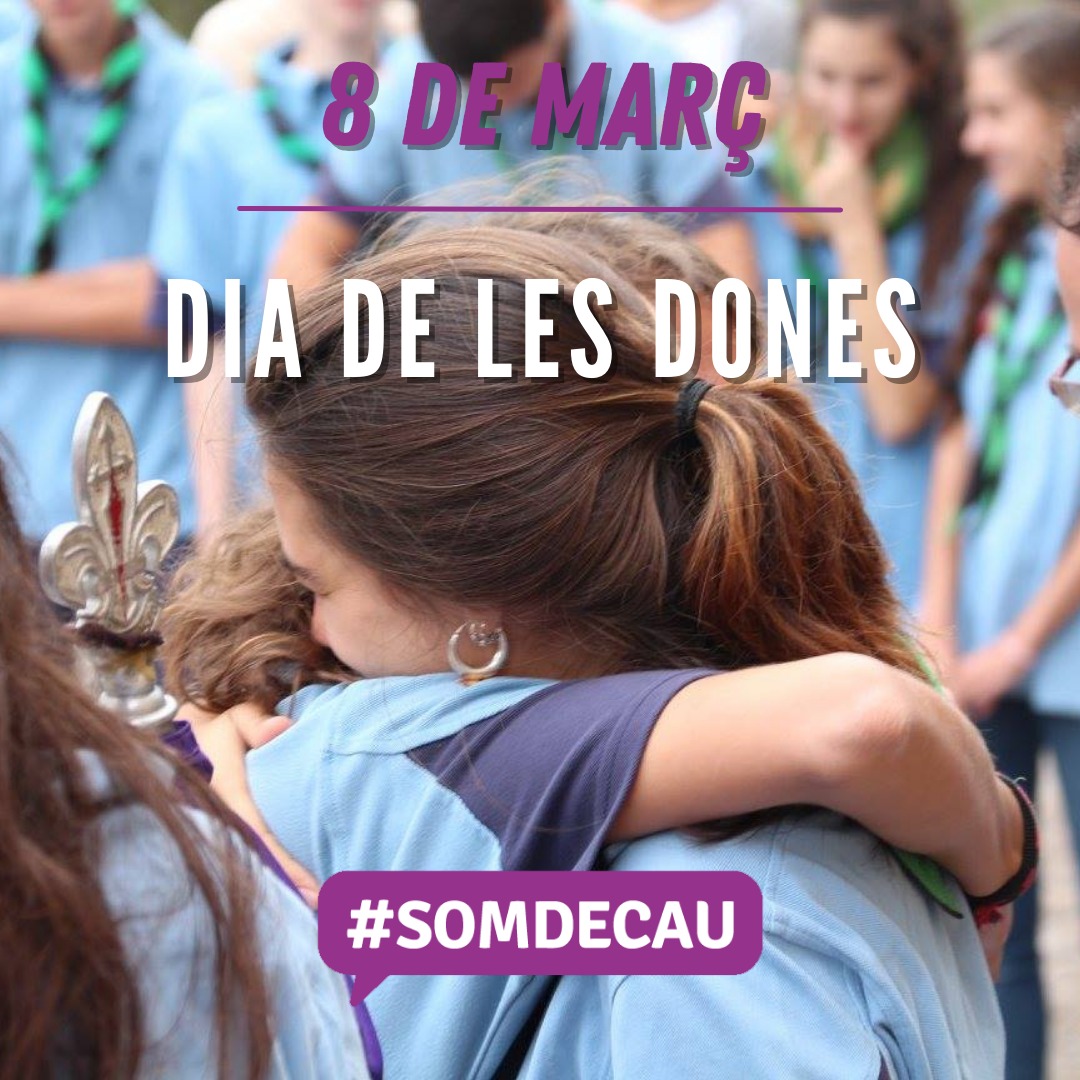 Torna a ser 8 de març i des de l’escoltisme i el guiatge català treballem cada dia per vèncer les diferències i obtenir una societat que contempli tothom per igual, sense seguir un sistema basat en l’opressió d’una part de la societat.