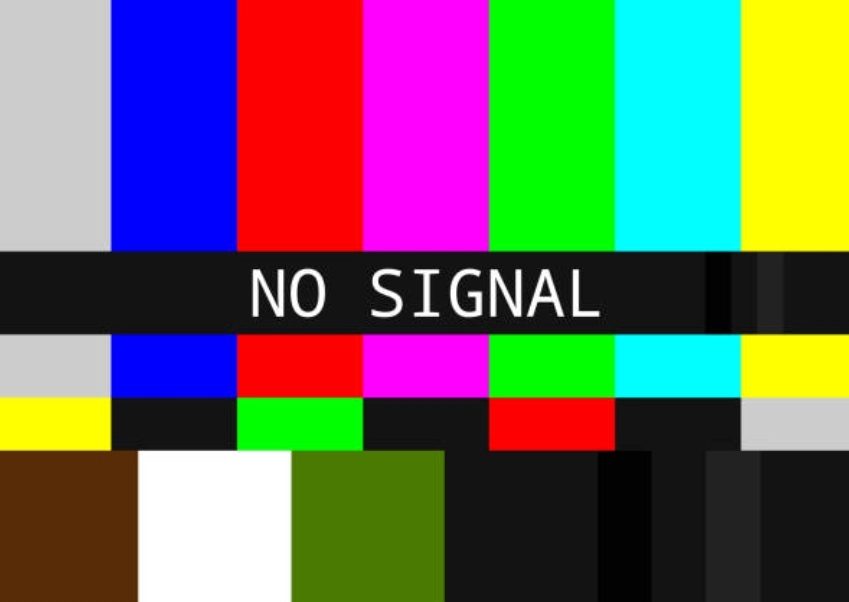 Профилактика на тв википедия. Помехи. No signal вертикальный. No signal input на мониторе. No signal на мониторе.