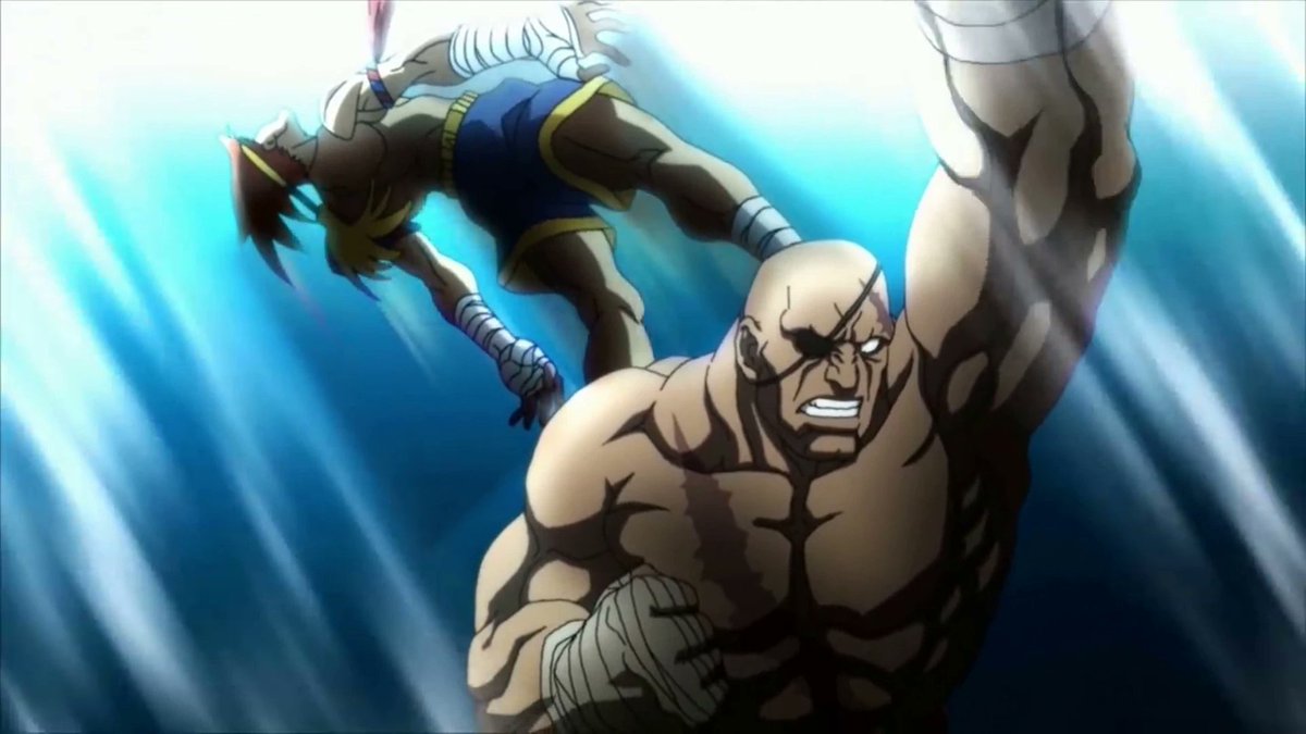 EmperorsFist's tweet photo. ᅠ
He put his forearms in front of his torso to block every attack thrown at him. Following the king’s attempts to guard himself, he swung his arm upward and flailed his opponent’s jaw with an upper hook.
ᅠ https://t.co/qVJK3onzIh