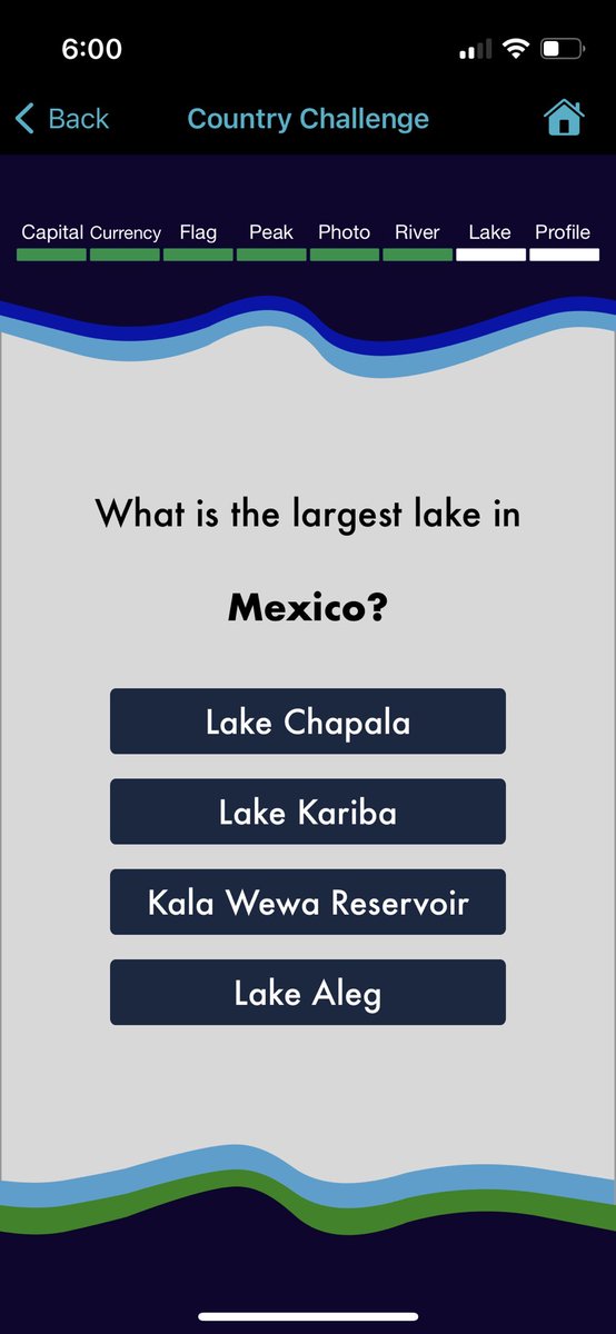 geowhizzapp's tweet photo. If you play Geo Whizz you would’ve got this question right on Millionaire Hot Seat tonight (Australia) worth $50,000! #countrychallenge #geography #quiz #travel #countries #game #flags #geographyteacher #trivia #geo #Geographie #geografia #mexico #largestlake #millionairehotseat https://t.co/poIonS0RlQ