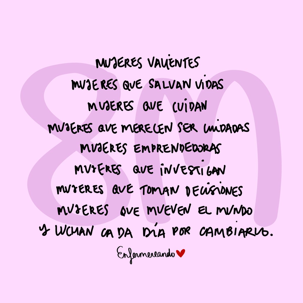 enfermereando's tweet photo. 💜💜💜💜💜
#diadelamujer #mujeremprendedora #felizdiadelamujer #8demarzo #8m #8Marzo2022 https://t.co/uXRGWXqm7V
