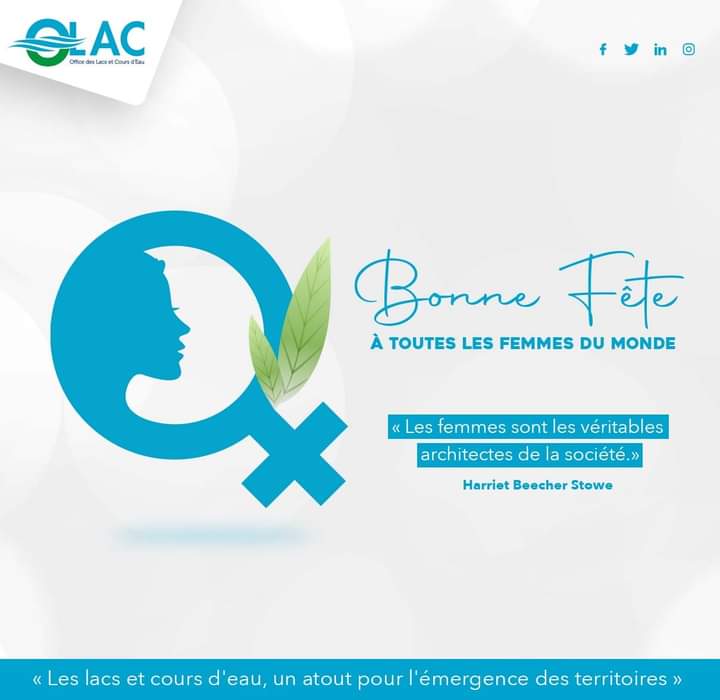 Olac_sn's tweet photo. « Les femmes sont les véritables architectes de la société.»
𝐇𝐚𝐫𝐫𝐢𝐞𝐭 𝐁𝐞𝐞𝐜𝐡𝐞𝐫 𝐒𝐭𝐨𝐰𝐞

Bonne fête à toutes les femmes du monde !
#journeedelafemme
#8mars2022
#OLAC https://t.co/KQmImYBs81