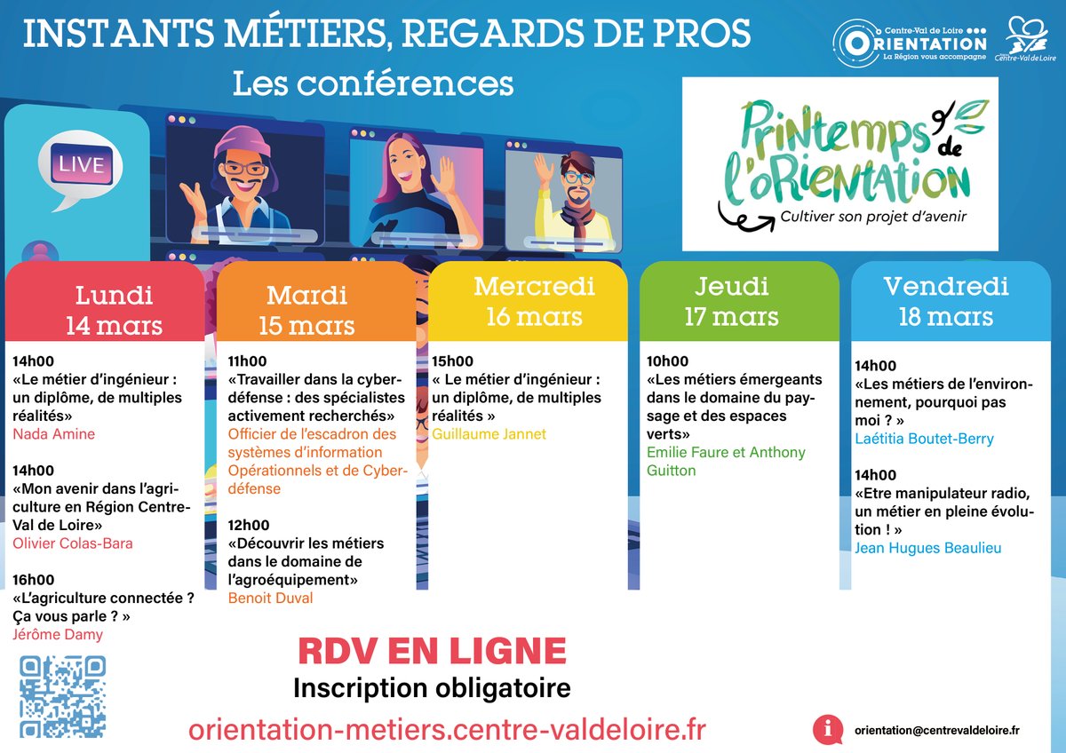 Orientation Formation Emploi Centre-Val de Loire tweet media