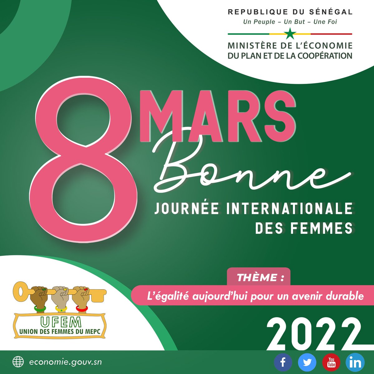 Excellente journée à toutes les femmes! 
#8mars #WomensDay #IWD2022 #InternationalWomensDay